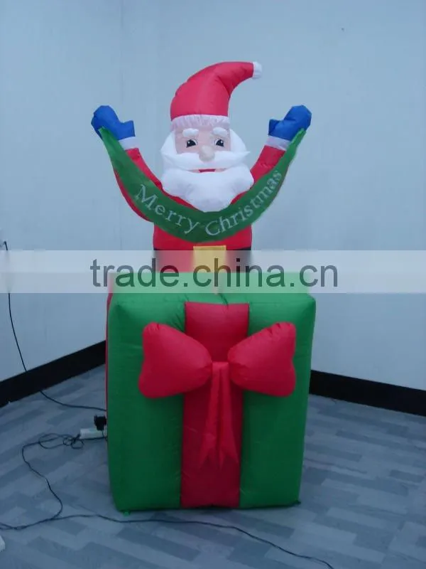 Inflatable Pop-up Santa