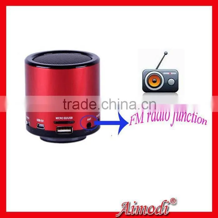 AMD wireless protable mini speaker,factory production bluetooth speaker with HF