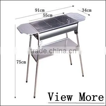 High quality folding charcoal bbq for outdoor barbecue
