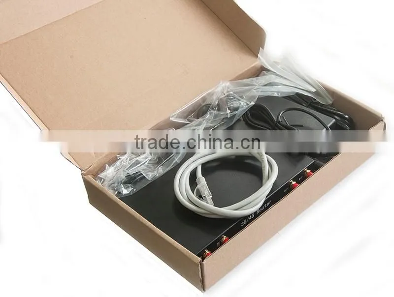 Industrial grade dual sim card slot 4g lte wireless router 300m long range