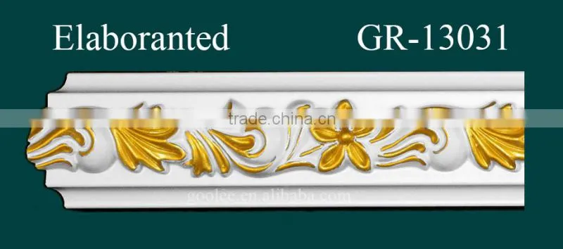 Modern Design Ceiling Decoration PU Cornice Moulding
