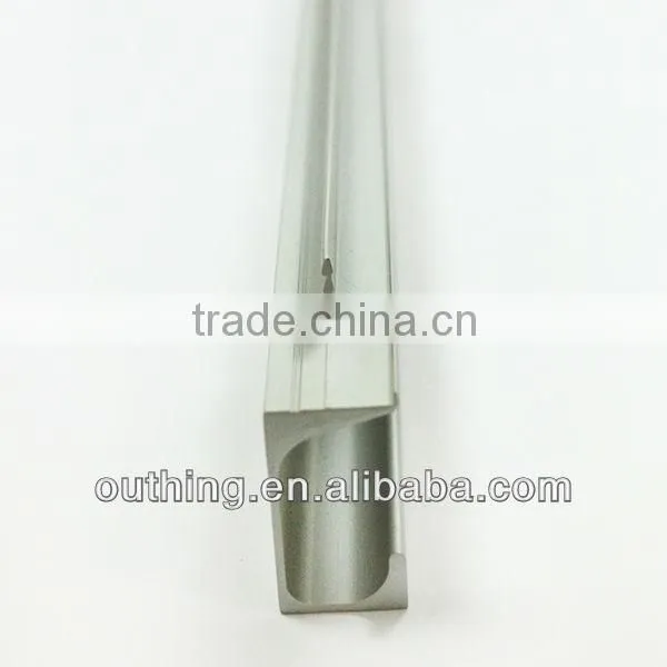 silver aluminium exclusive kitchen cabinet handles wardrobe handles L0021