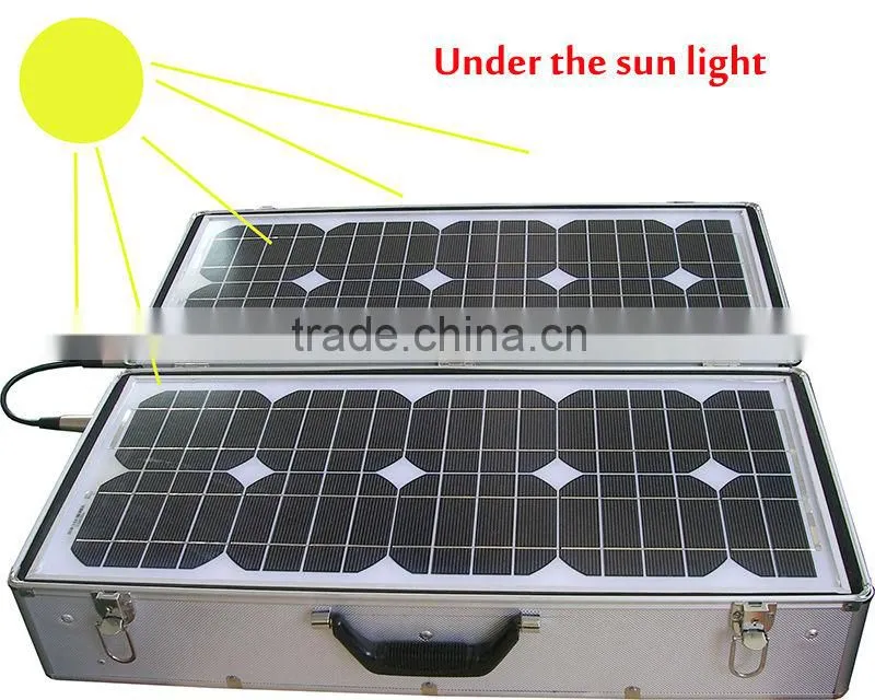 mini portable solar system solar power system 10w 20w 40w 55W