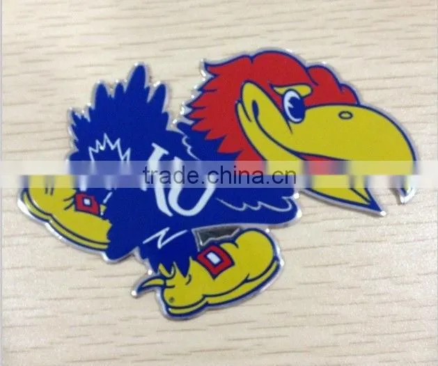 wholesale self-adhesive printing metal sticker