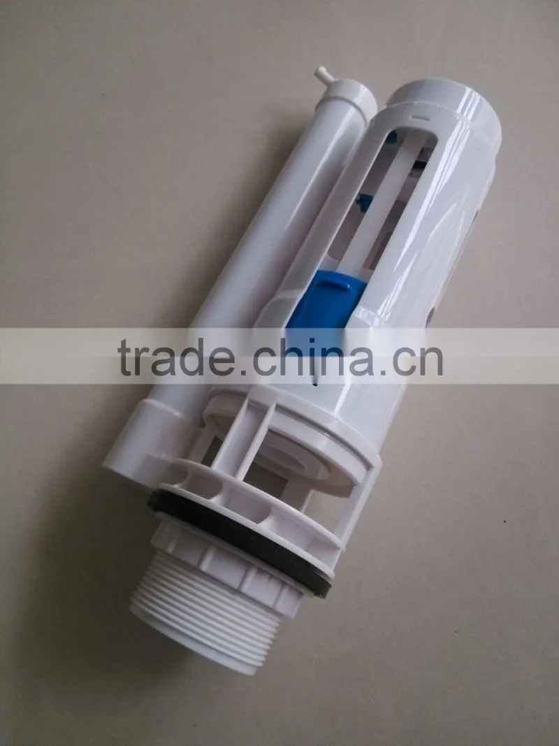 Dual Push Flush Valve For Two Piece PP/Ceramic Toilet Tank