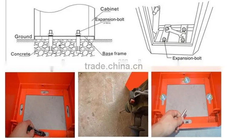 automatic boom barrier gate with rubber on boom