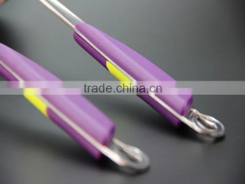 2015 highQuality kitchen tools with plastic color handle kitchen tools/Hot pot spoon/strainer Customizable LOGO 1PCS S26