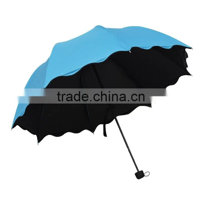 waterproof fabric solar umbrella foldable travel umbrella for sale