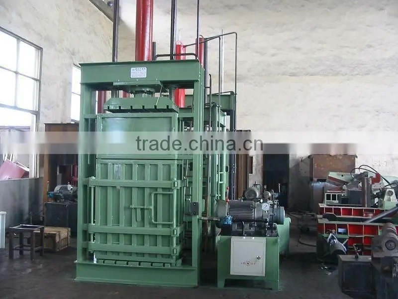 The most professional hydraulic cardboard baling press machine