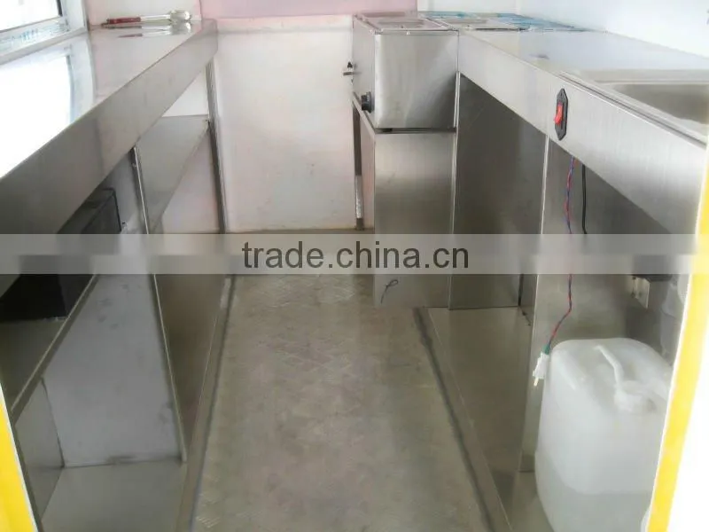 2016 Shanghai New Arrival!!! Best Designed Mobile Snack Service Cart