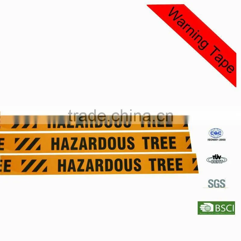 PE&PA warning tape Offer Bopp clear warning adhesive tape carton sealing bopp warning tape