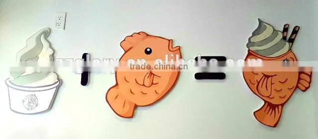 Korean Ice Cream Fish Waffle Machine Taiyaki Machine