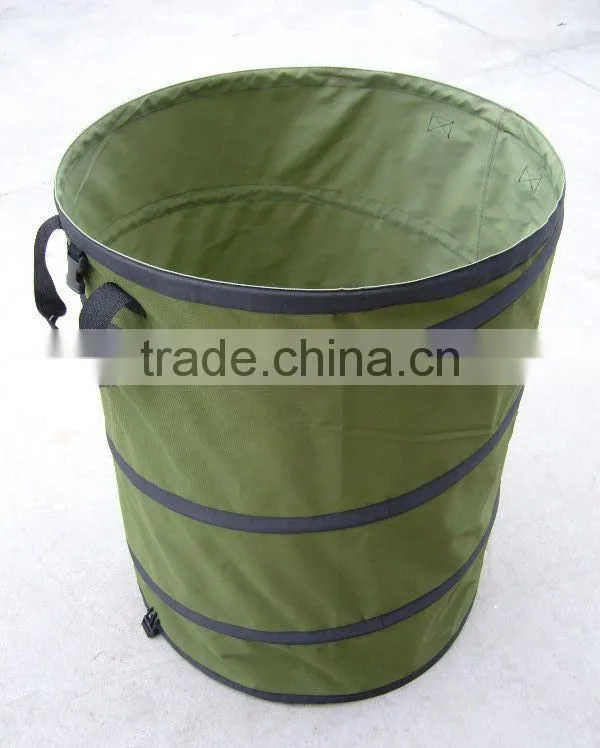 Garden leaf bag Fabric collapsible bucket Plant litter bag Pop-up folded bucket