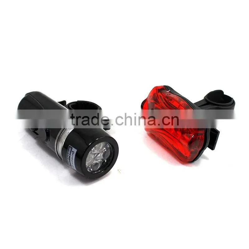 Bicycle Flashlight Headlights+ Cycling Bikes Red Rear Tail Lights