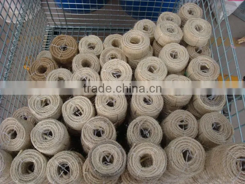sisal twisted rope hot selling material