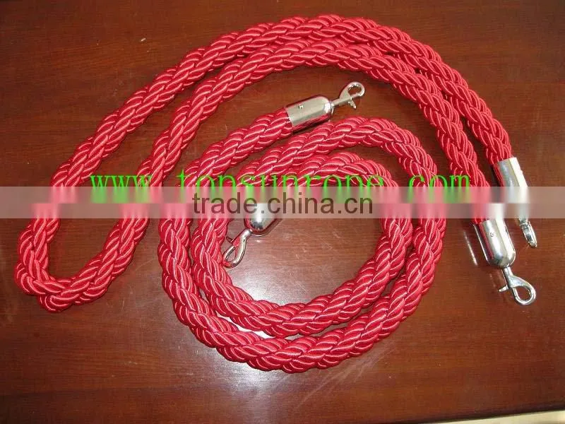 guiding line barrier post queue stand rope