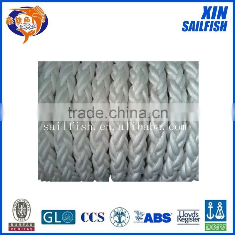 factory supply 8 strand marine rope witgh low price