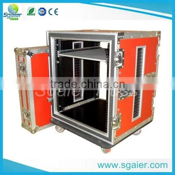 Cosmetic 5 Drawer Flight Case With Side Table