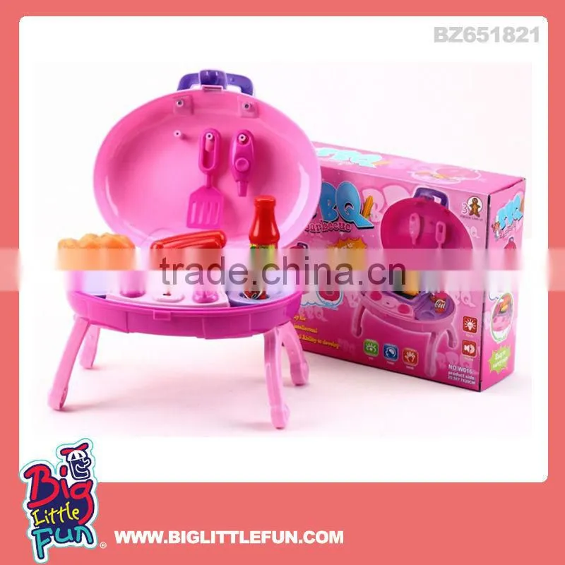 Kids kitchen set toy bbq toy ,hotdog stove toy