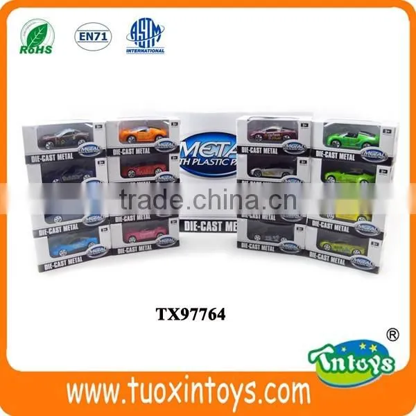 mini car collection toy, container die cast scale model car