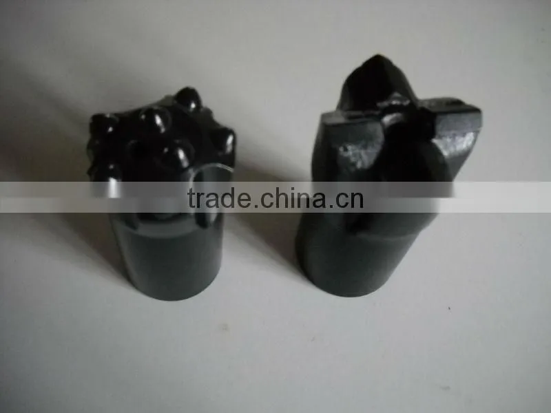 taper steel cross bit/carbide bit