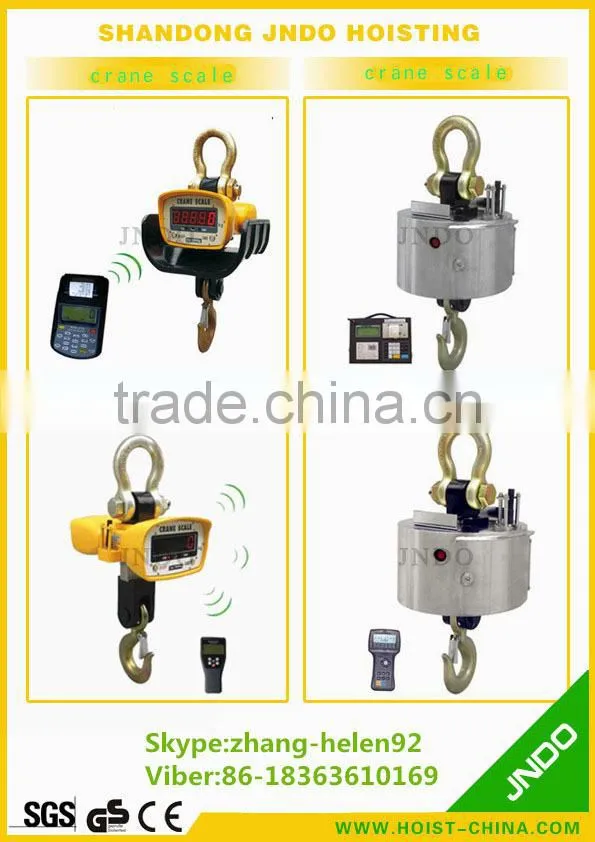 2014 new designed 300kg digital crane scale