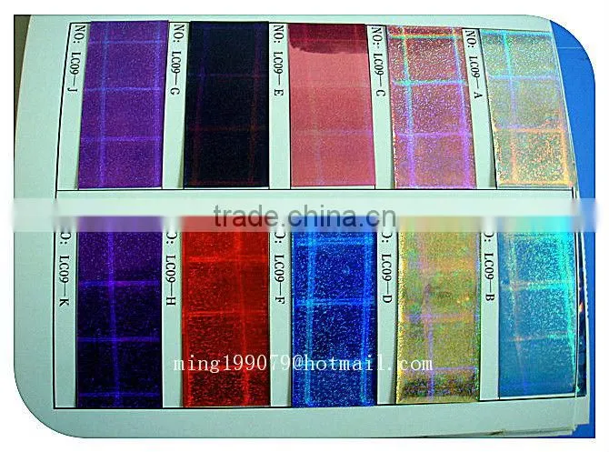 Holographic Transparant Pattern Laser PVC/TPU Composite Film