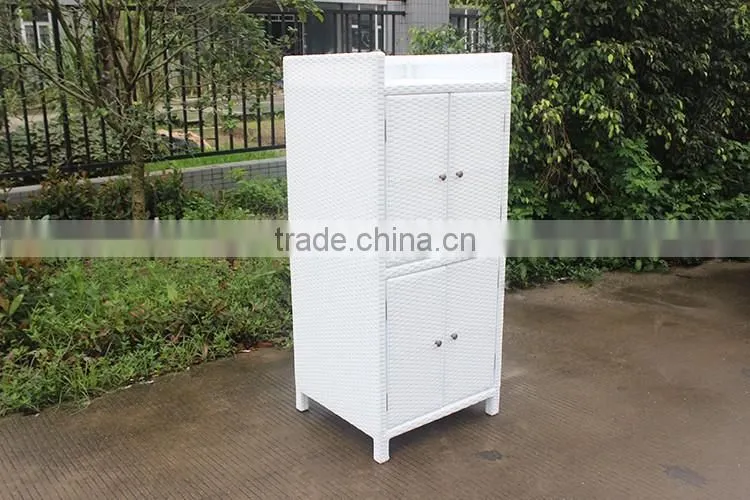 Rattan Furniture Waterproof Wicker Storage Cabinets