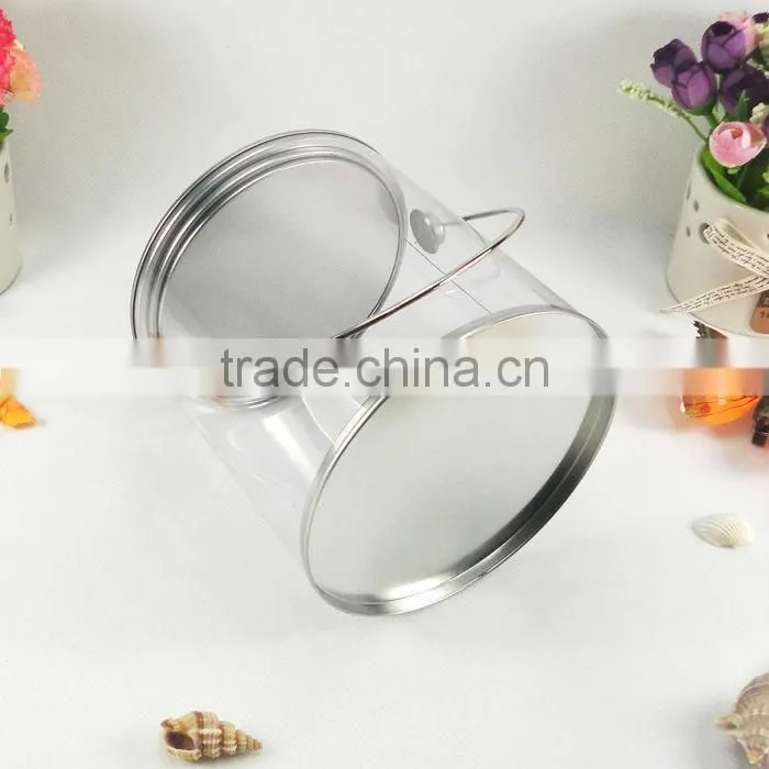 small candy pails pvc pails