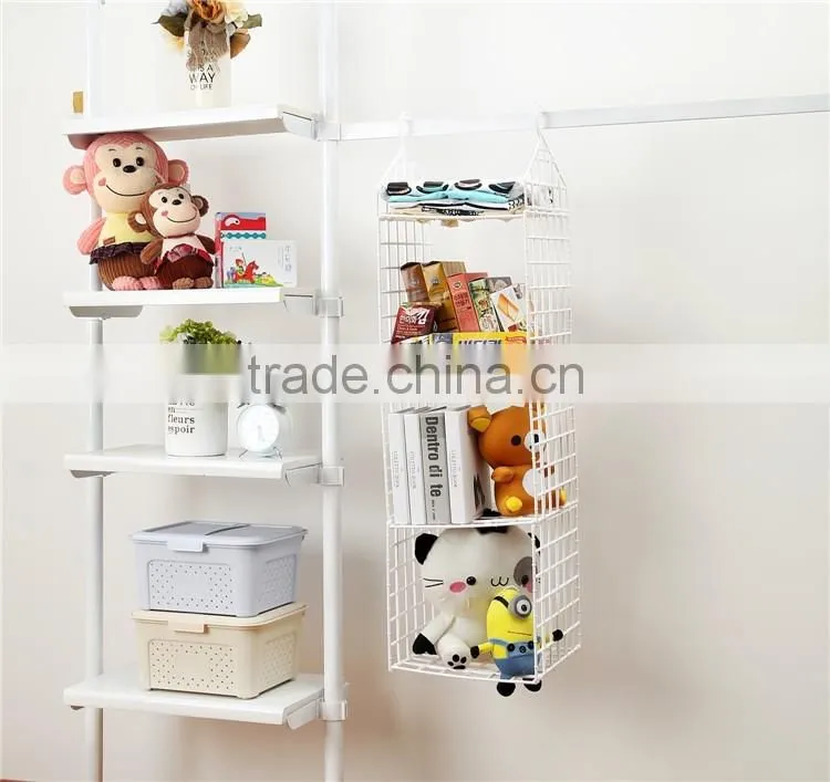 DIY Plastic Hanging Storage Organizer
