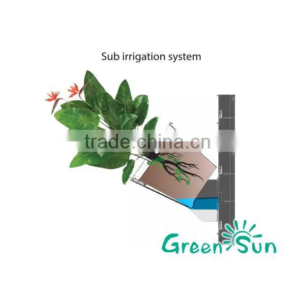Green Field Living Wall Growing Systems/Interiorscaping living wall,green wall system,vertical garden living wall