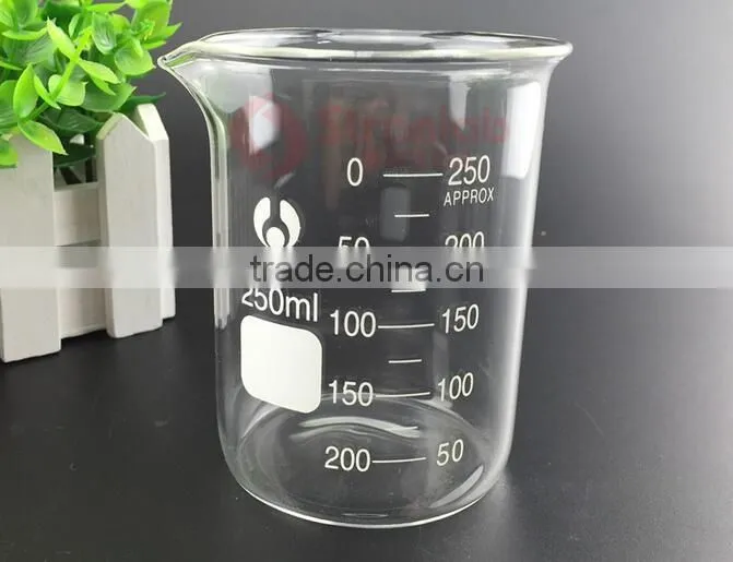 250ml measuring cup glass measurment mug without handle