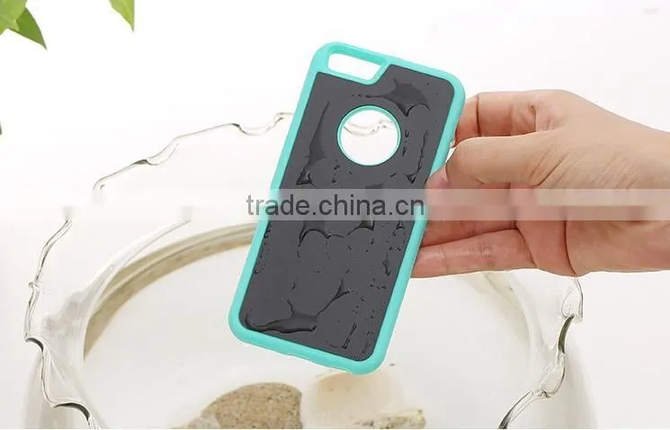 2017 new rgknse anti gravity case TPU + PC Anti-Gravity Selfie Sticky Case Cover For iPhone 5 5s 6 6s 6