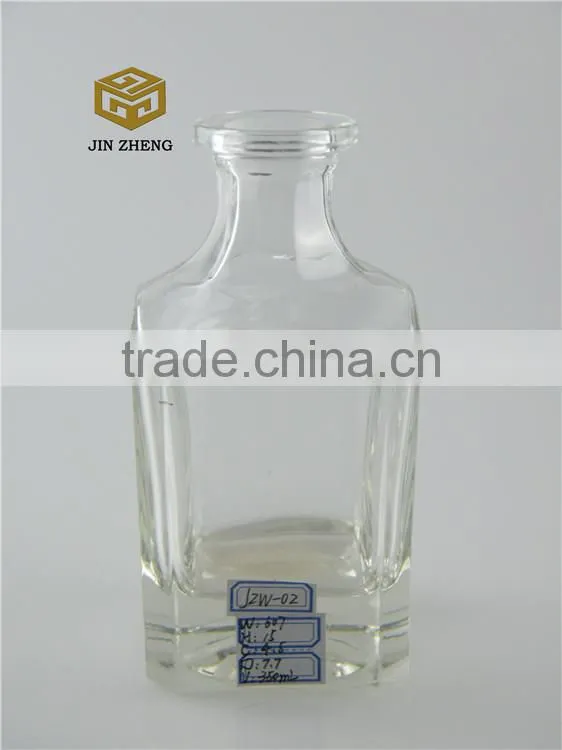 1000ml green color whisky glass bottle wholesale