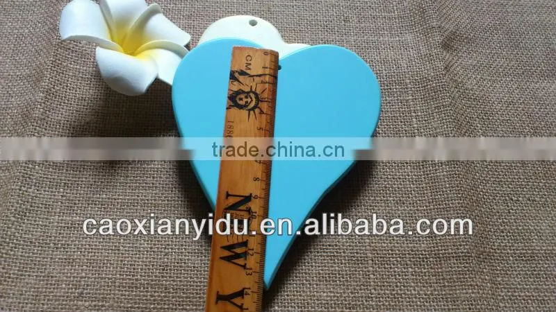 Blue Wooden Heart Wooden Letter Household Wedding Decoration