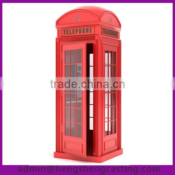 street Popular metal telephone booth design