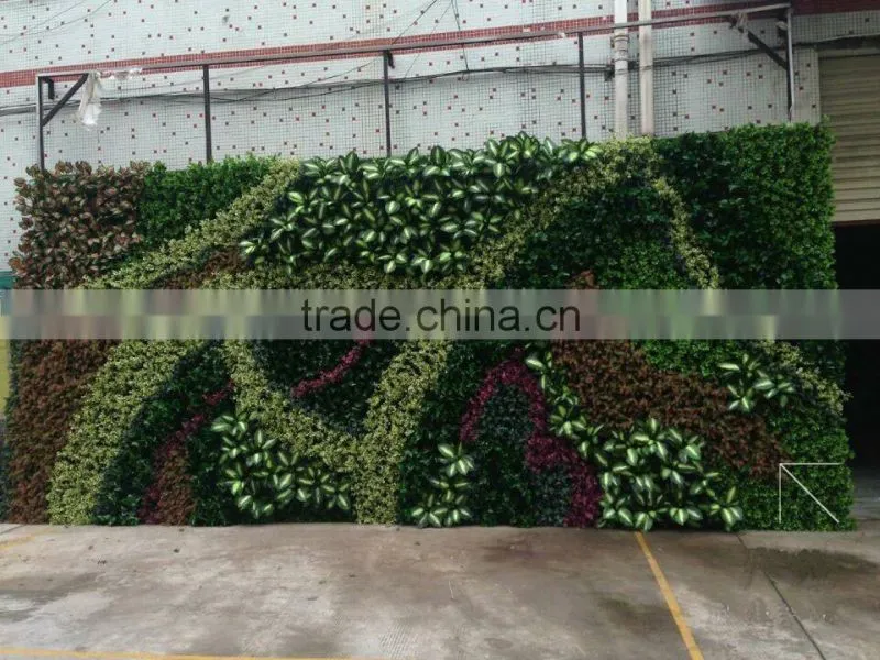 NEW design artificial plant wall China supplier man made decoration grass wall