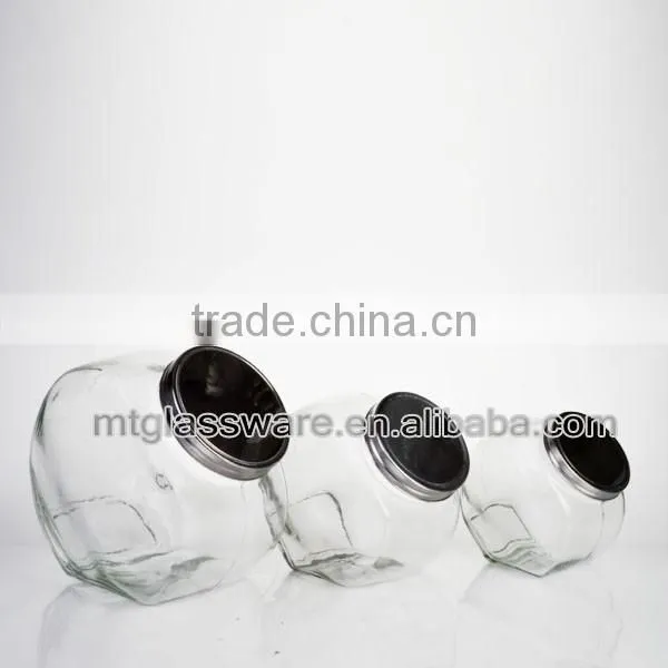 home storage bottle glass jar