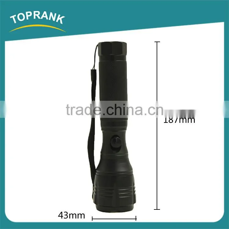 Wholesale 150 lumen aluminum alloy led flashlights torch, Zoomable high power tactical led flashlight