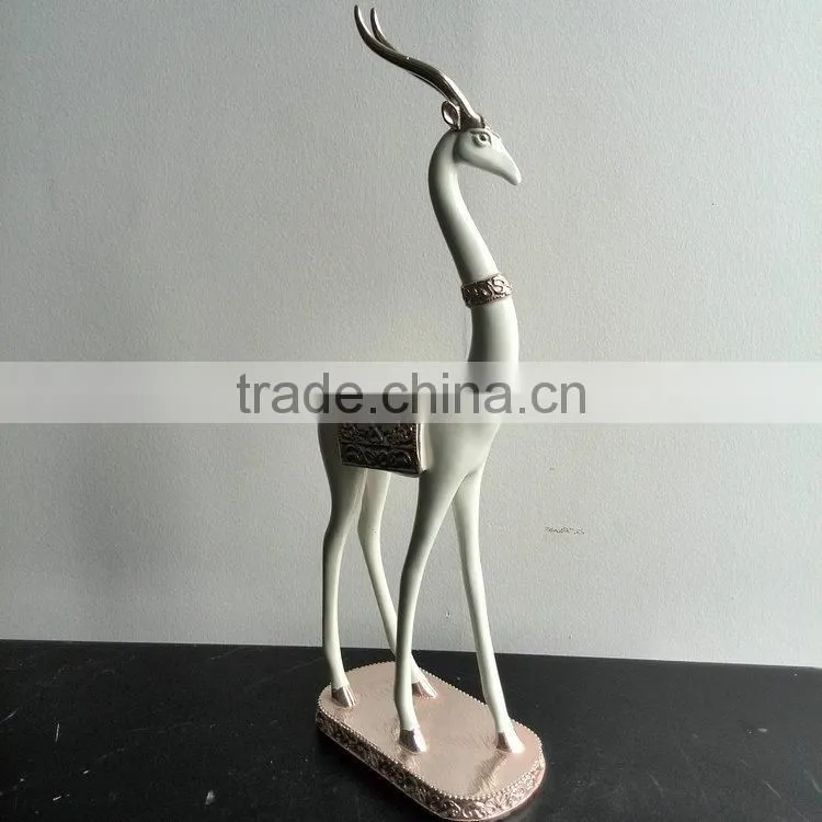 Resin reindeer figurine