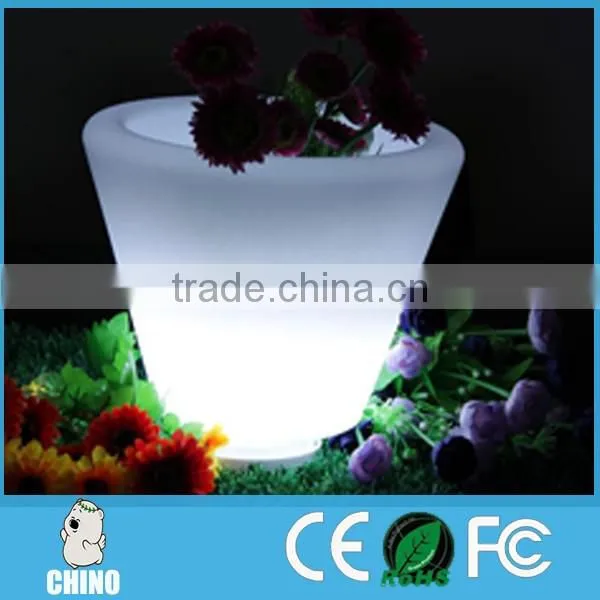 Wireless RGB color LED Flower pot /Ice Bucket