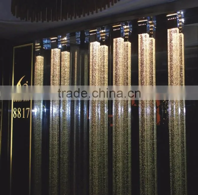 wholesale glass crystal multi-color pillars for home screen