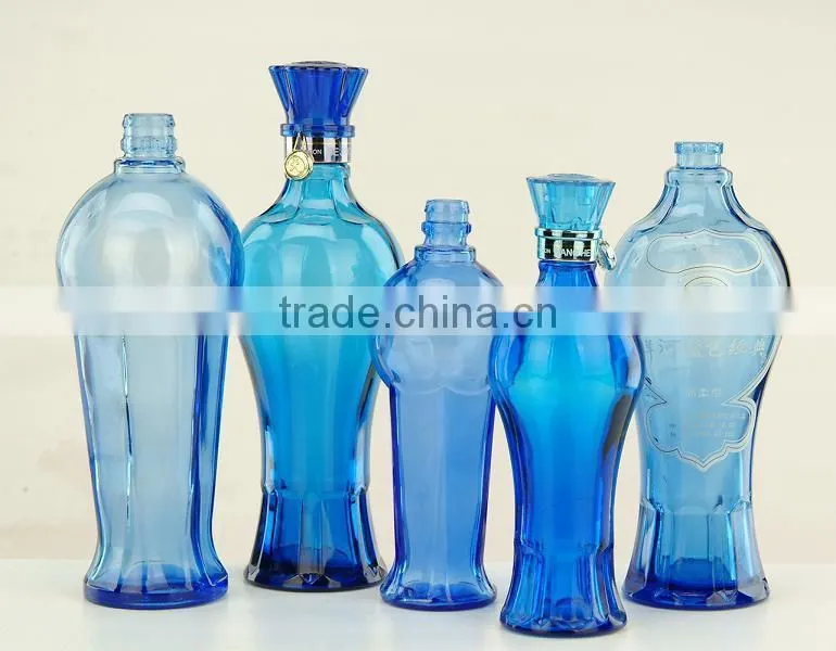 premium 1.5L hock wine glass bottle