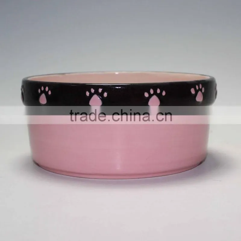 PERSONALISED CERAMIC PET BOWL, Dog Feeder, Puppy Feeder