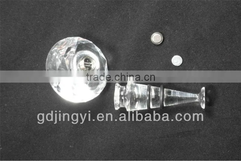 Acrylic barwares LED wine stopper