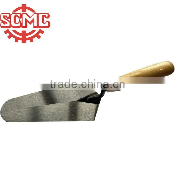 wooden handle carbon steel blade bricklaying trowels