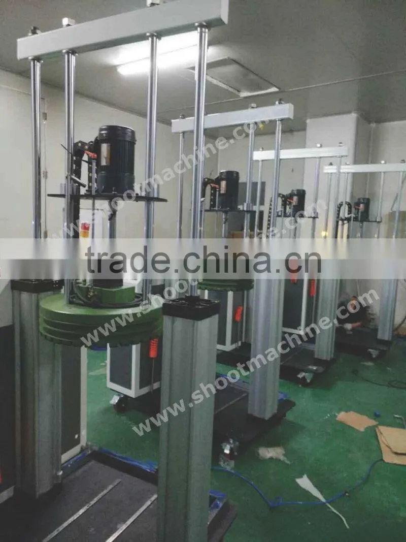 55 Gallons Humidity Reaction PUR Disk Hot Melt Glue Machine SH-PUR55 with Maximum motor rotating speed 125
