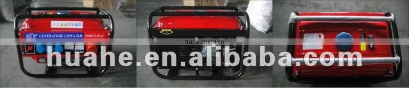 Hot Sale!2000watt three phase portable gasoline generators,163cc gasoline power engine