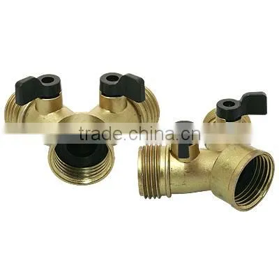Garden hose shut off valve