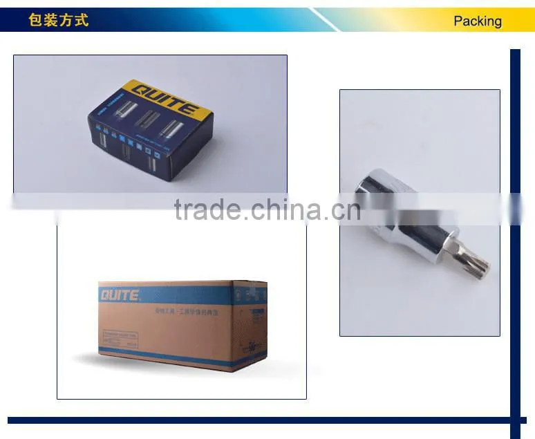 12.5mm twelve points screwdriver bit socket,1/2" twelve points bit socket ,12.5mm twelve points drive bit socket
